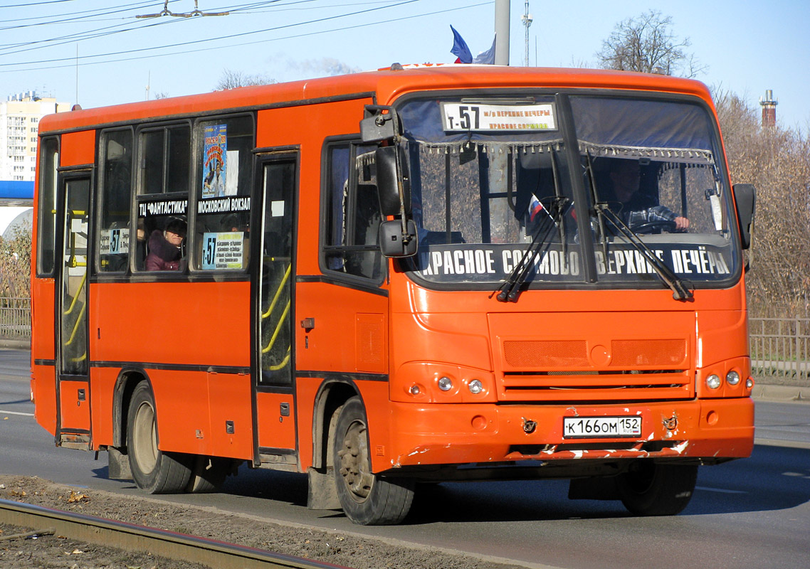 Нижегородская область, ПАЗ-320402-05 № К 166 ОМ 152