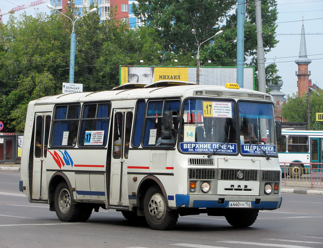 Нижегородская область, ПАЗ-32054 № А 440 УН 152