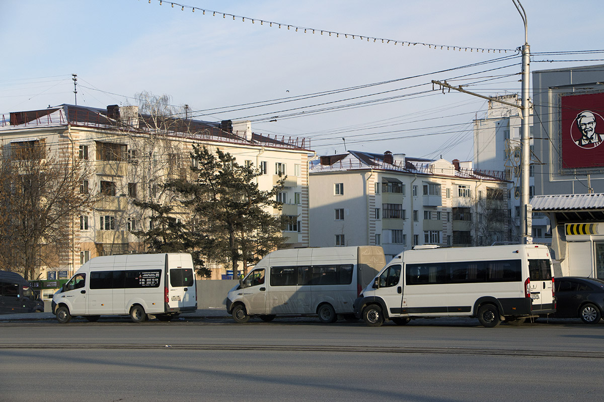 Башкортостан, ГАЗ-A65R35 Next № У 649 КУ 102; Башкортостан, Нижегородец-2227SK (Peugeot Boxer) № Н 712 СР 102