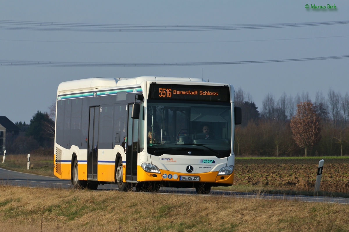 Гессен, Mercedes-Benz Citaro C2 LE № 321