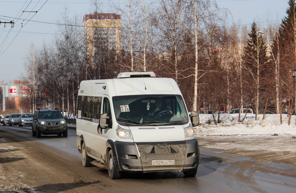 Новосибирская область, Нижегородец-2227SK (Peugeot Boxer) № Е 929 СО 154