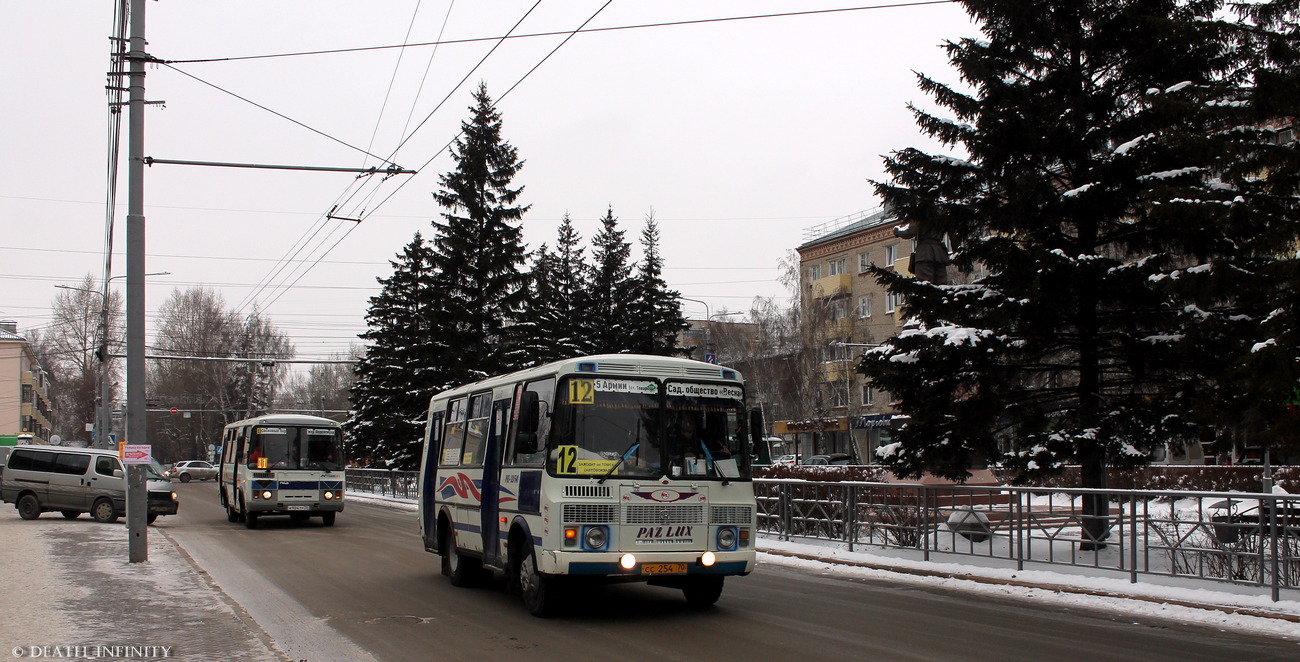 Томская область, ПАЗ-32054 № СС 254 70