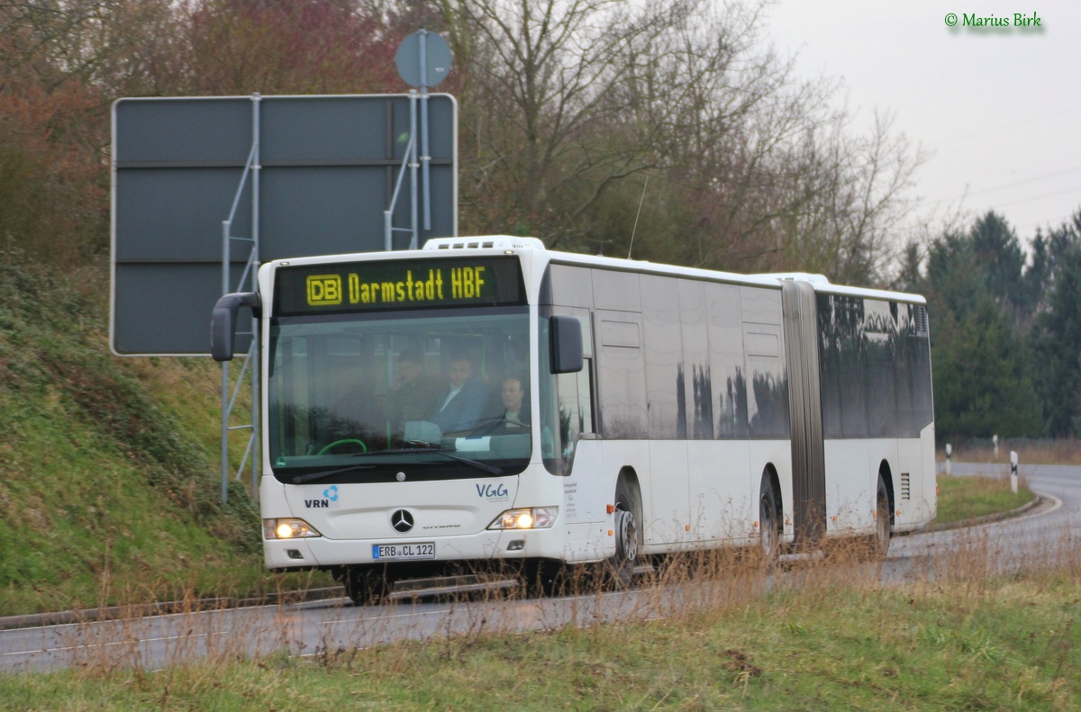 Hessen, Mercedes-Benz O530G Citaro facelift G Nr. ERB-CL 122