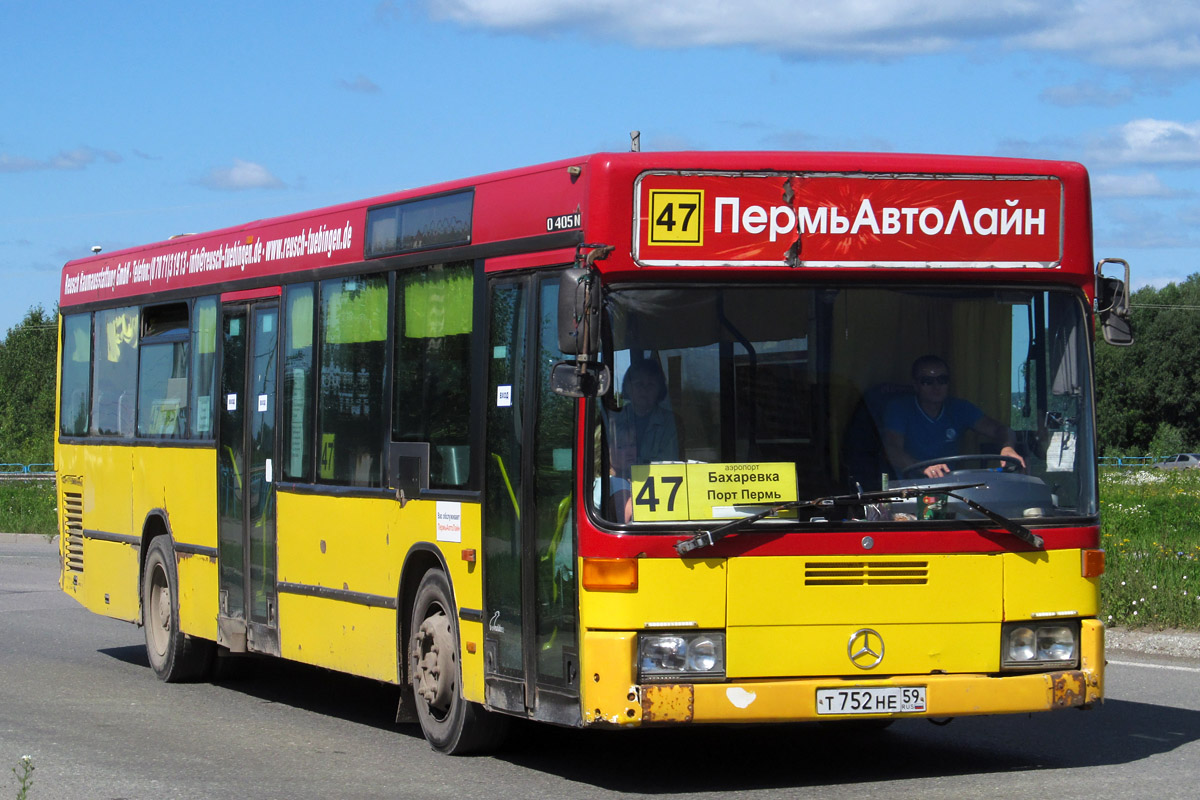 Пермский край, Mercedes-Benz O405N2 № Т 752 НЕ 59