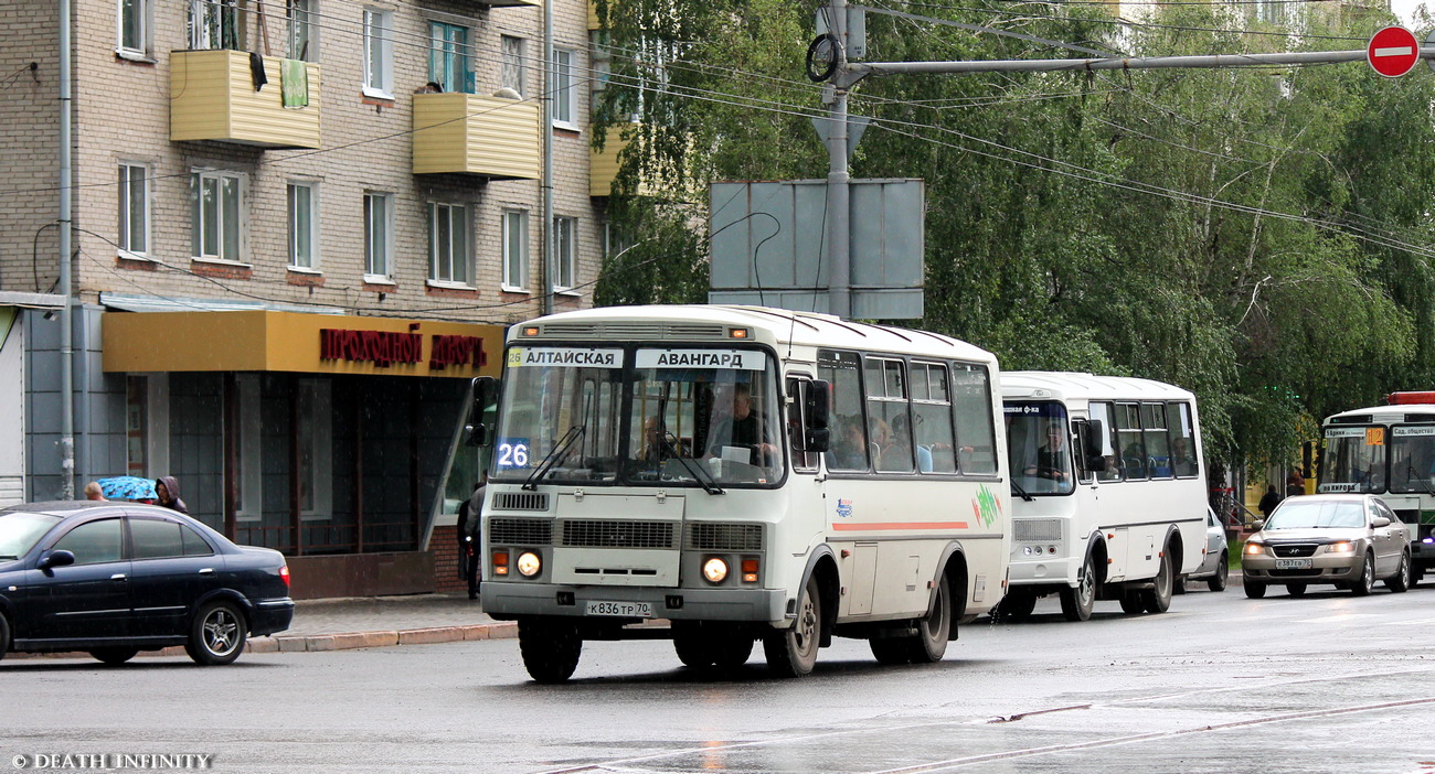 Томская область, ПАЗ-32054 № К 836 ТР 70