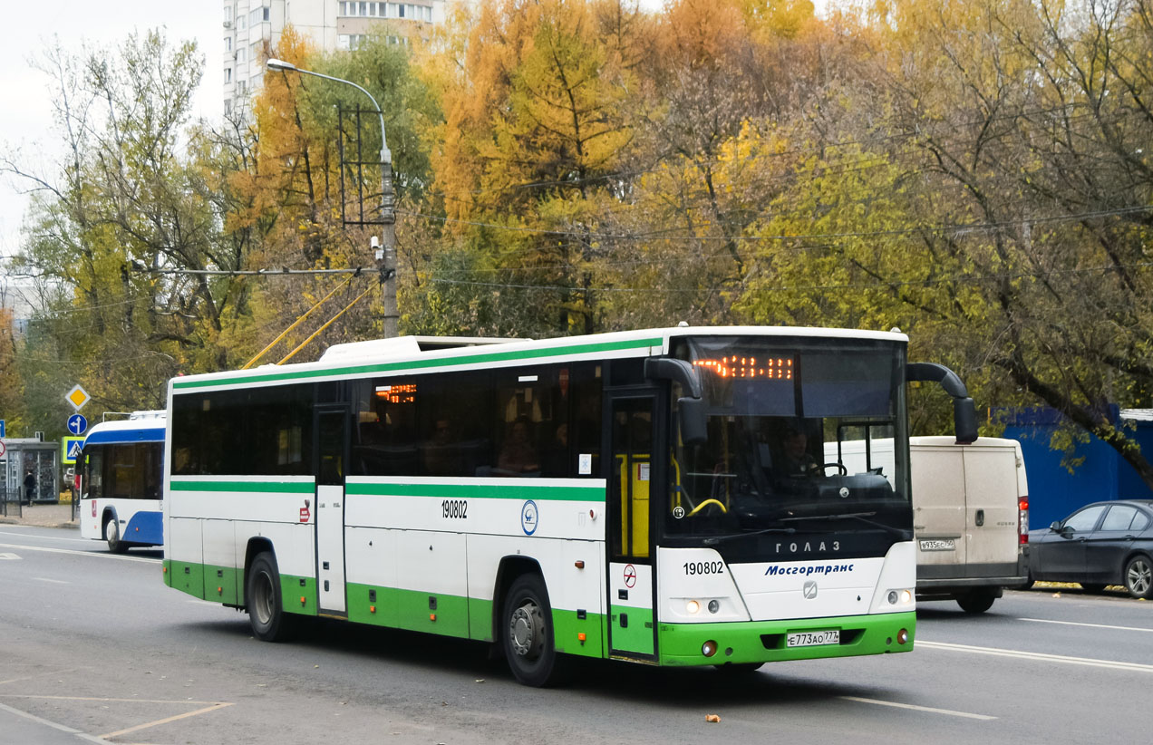 Москва, ГолАЗ-525110-10 "Вояж" № 190802