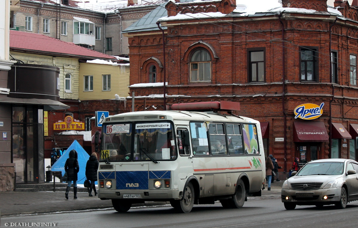 Томская область, ПАЗ-32054 № Н 487 АР 123