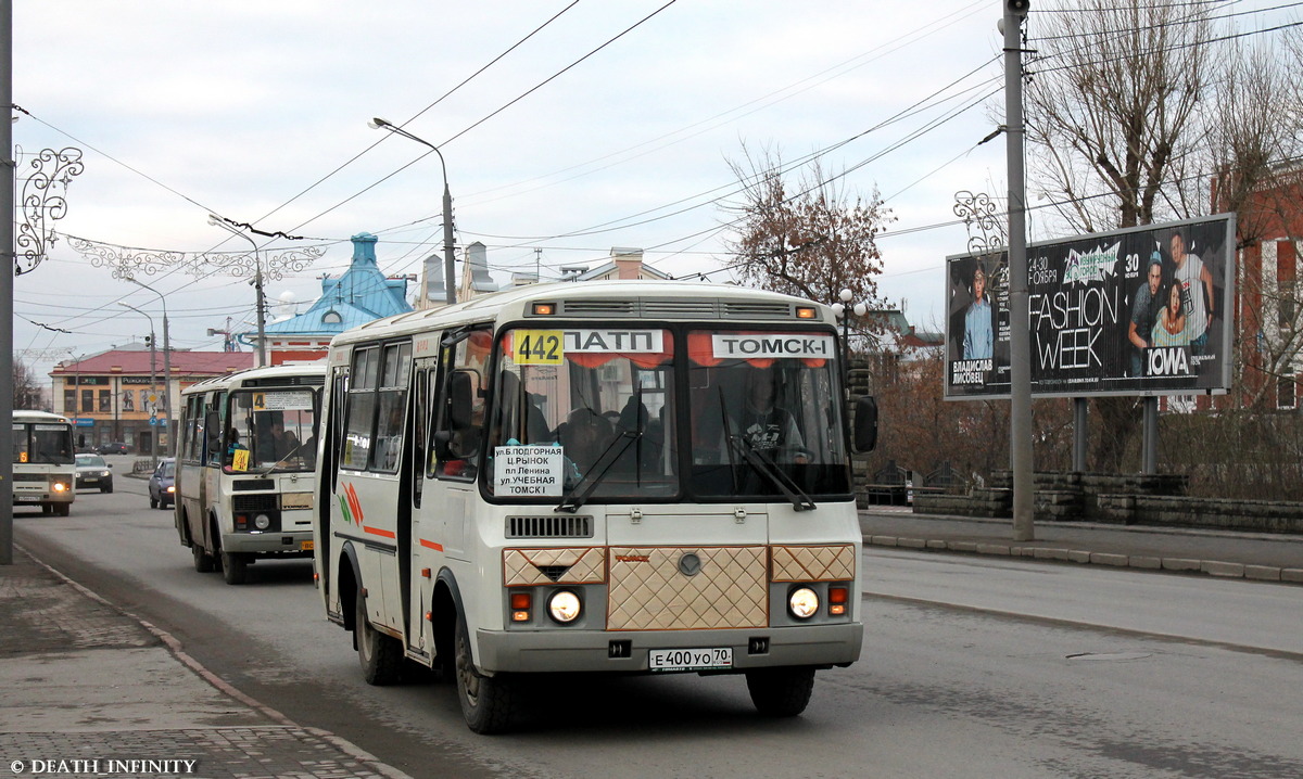 Томская область, ПАЗ-32054 № Е 400 УО 70