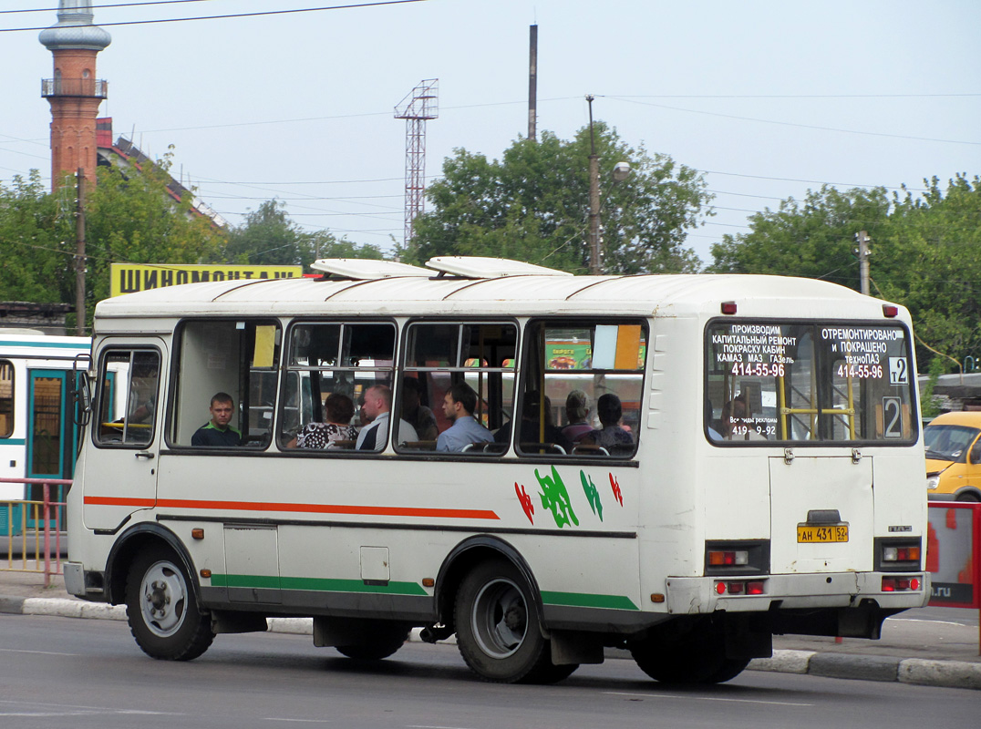 Нижегородская область, ПАЗ-32054 № АН 431 52