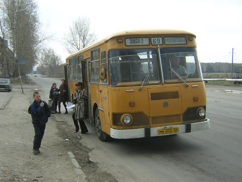 Новосибирская область, ЛиАЗ-677М № 4112