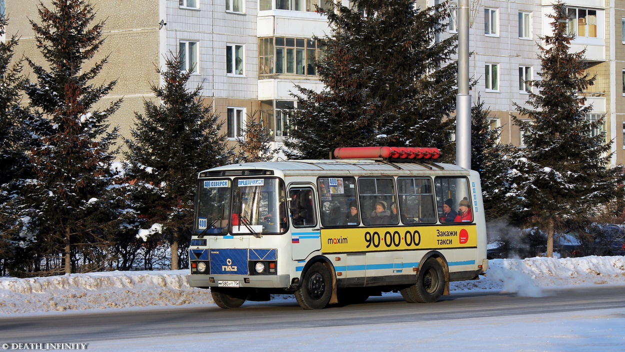 Томская область, ПАЗ-32054 № М 580 УТ 70