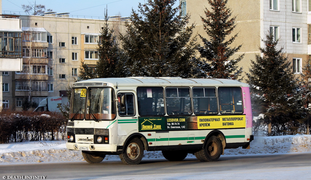 Томская область, ПАЗ-32054 № Е 519 ХУ 70