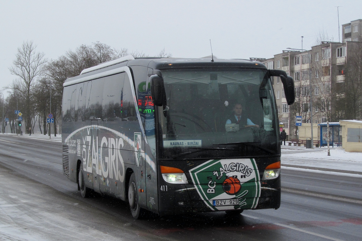 Литва, Setra S415HD № 411