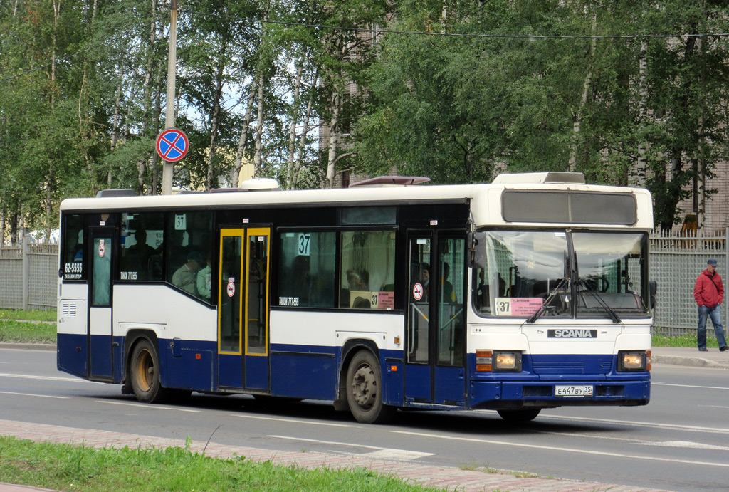 Вологодская область, Scania CN113CLL MaxCi № Е 447 ВУ 35