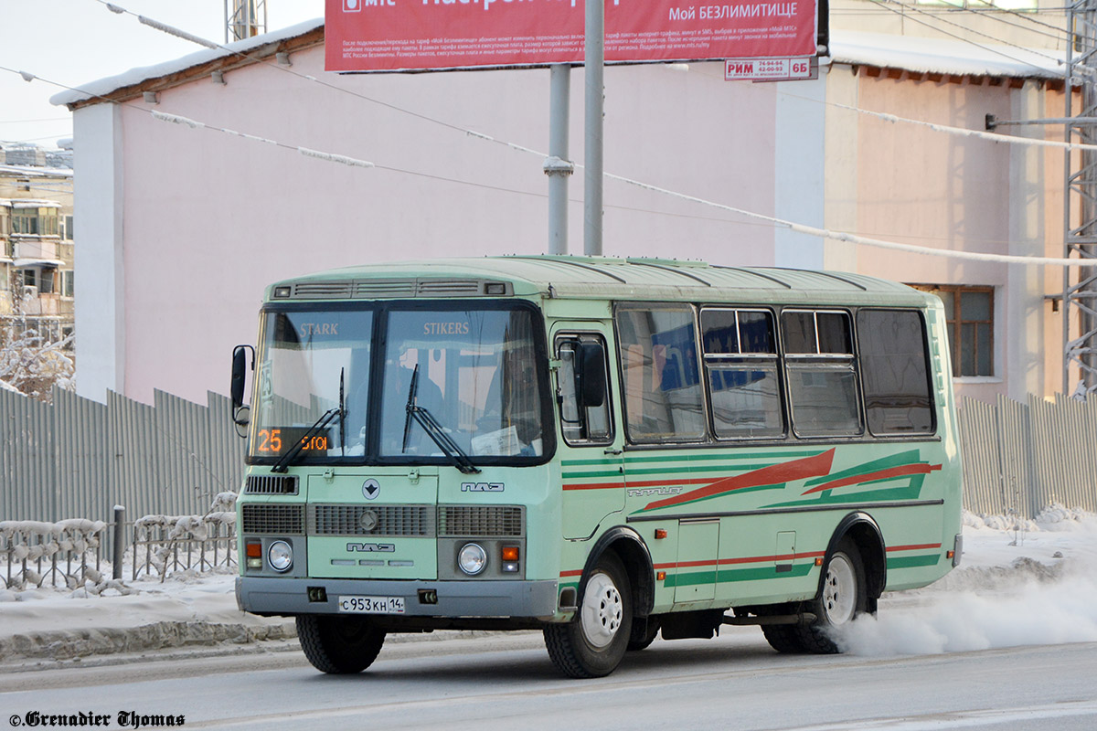 Саха (Якутия), ПАЗ-32054 № С 953 КН 14