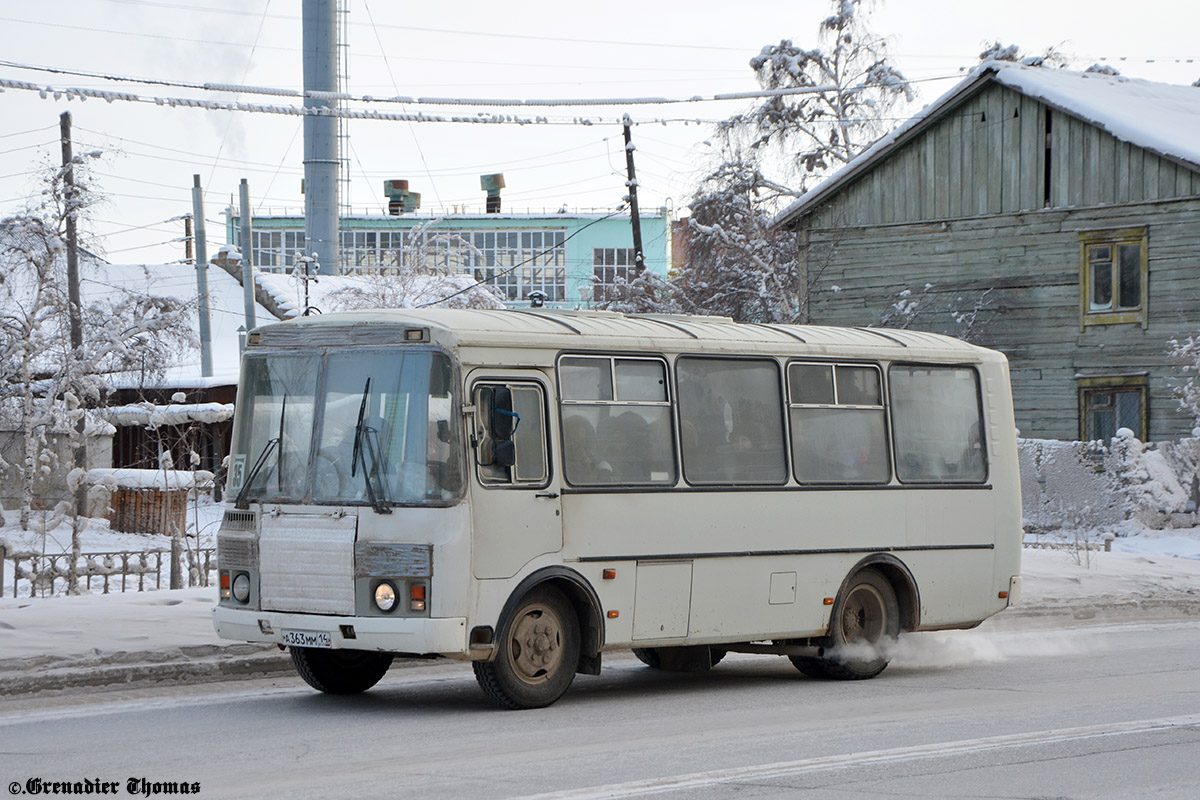 Саха (Якутия), ПАЗ-32054-60 № А 363 ММ 14