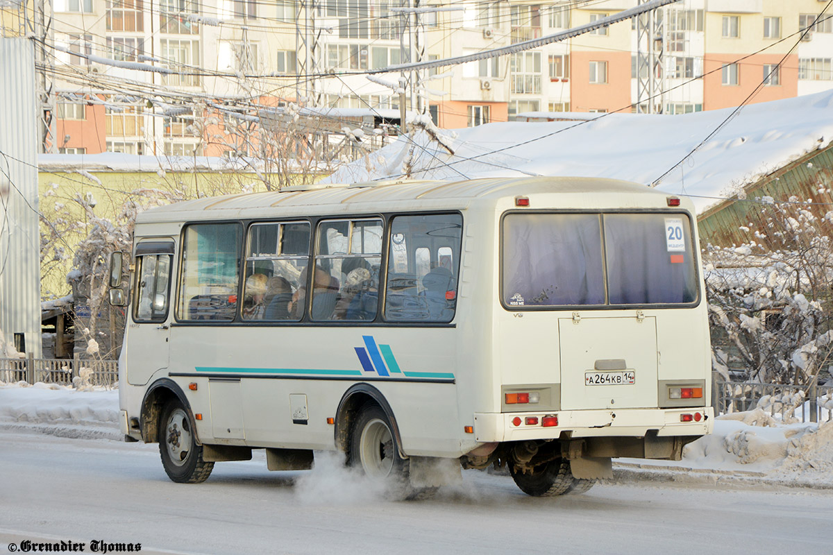 Саха (Якутия), ПАЗ-32053 № А 264 КВ 14