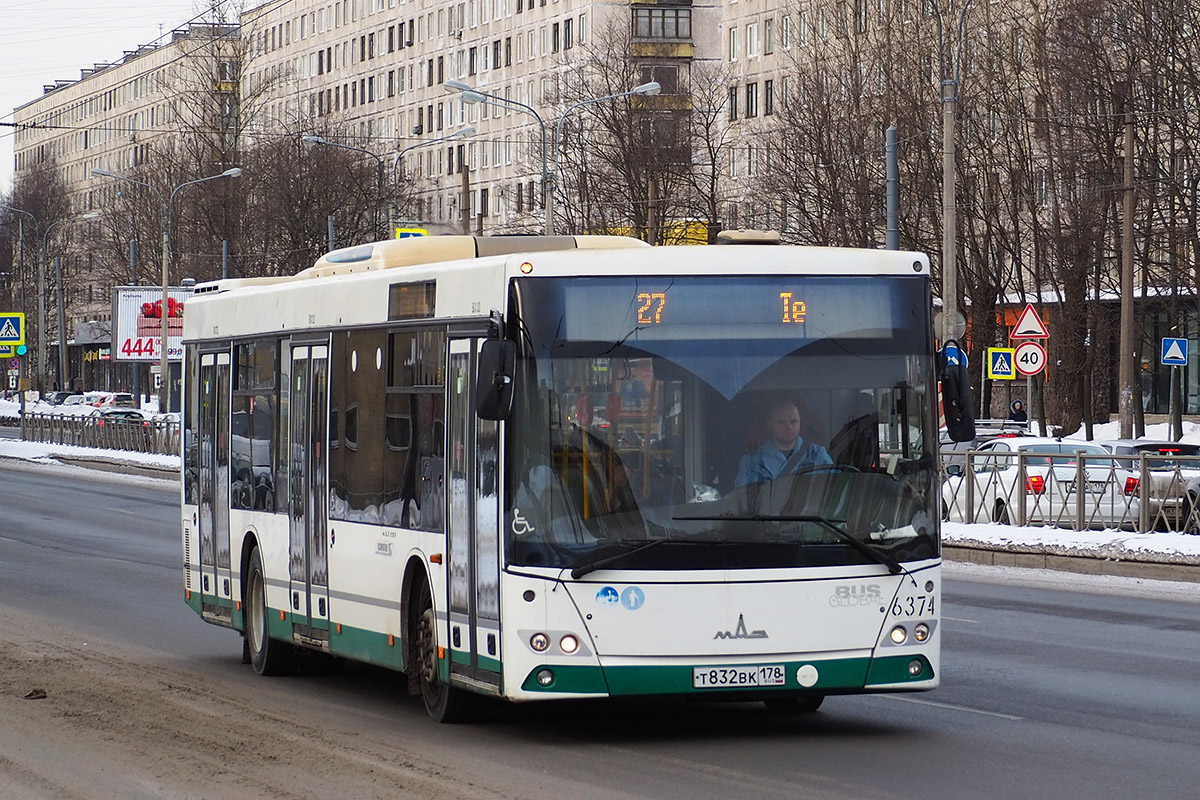 Санкт-Петербург, МАЗ-203.085 № 6374