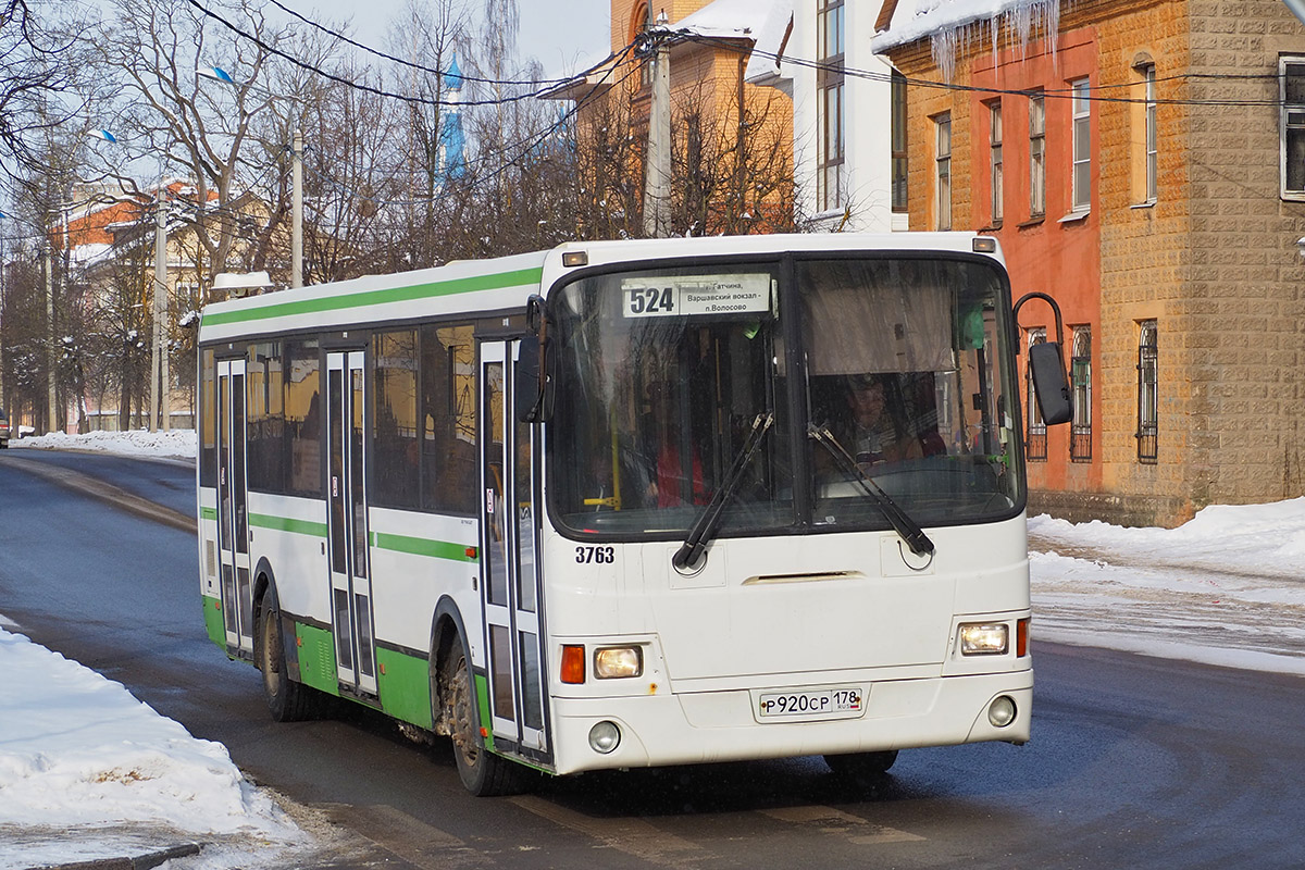 Ленинградская область, ЛиАЗ-5256.60 № 3763