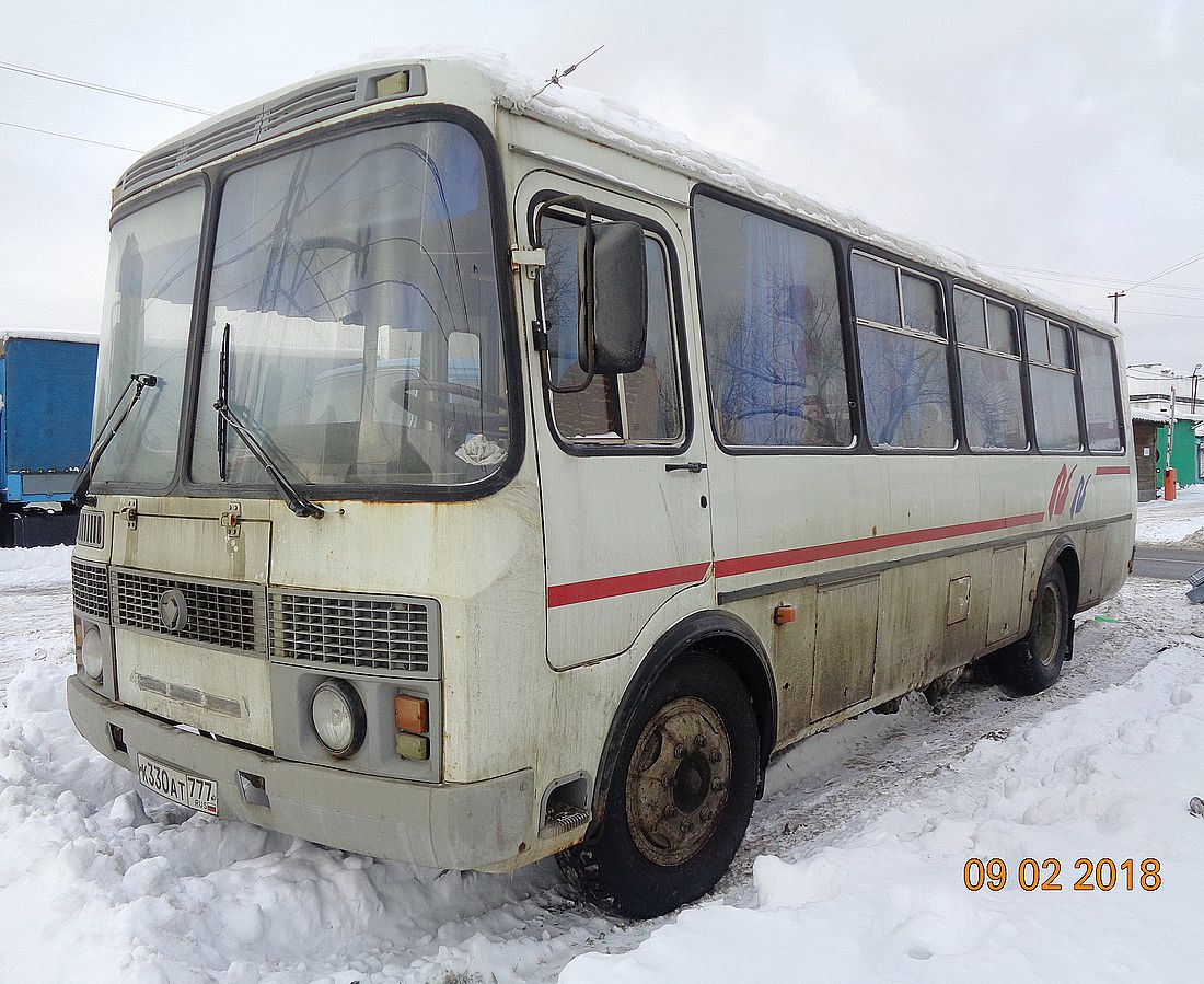 Москва, ПАЗ-4234 № К 330 АТ 777