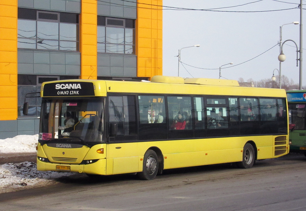 Вологодская область, Scania OmniLink II (Скания-Питер) № АК 111 35