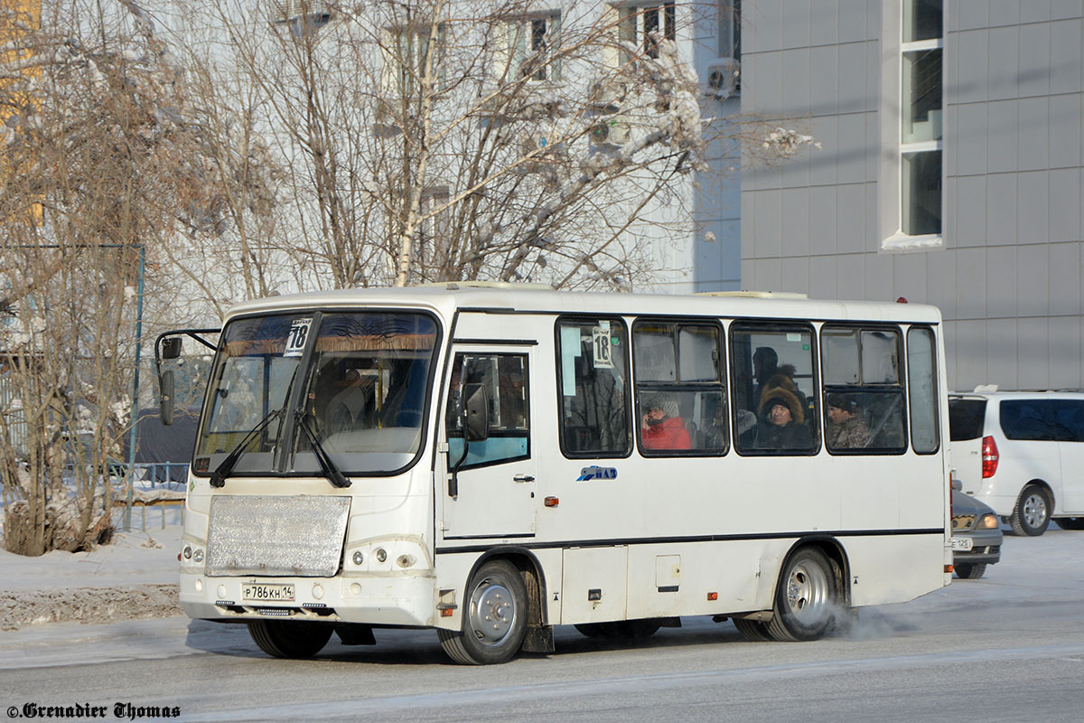 Саха (Якутия), ПАЗ-320302-08 № Р 786 КН 14