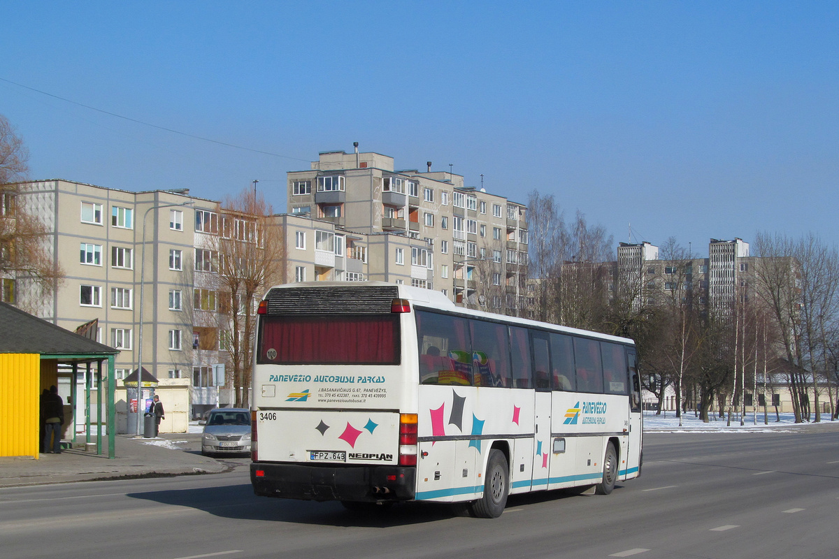 Литва, Neoplan N316K Transliner № 3406