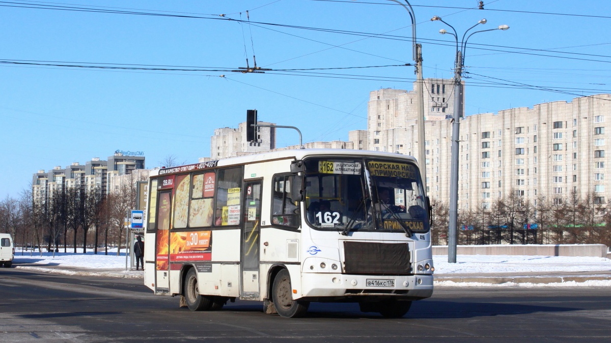 Санкт-Петербург, ПАЗ-320402-05 № 416