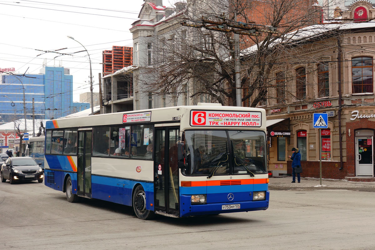 Саратовская область, Mercedes-Benz O405 № У 753 МР 124