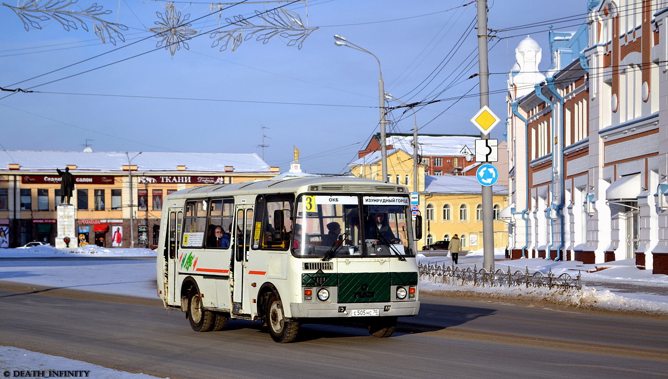 Томская область, ПАЗ-32054 № С 505 НС 70