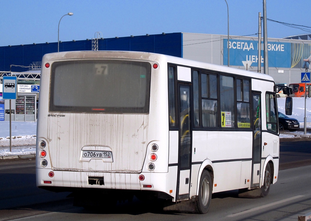 Нижегородская область, ПАЗ-320412-05 "Вектор" № О 706 УВ 152