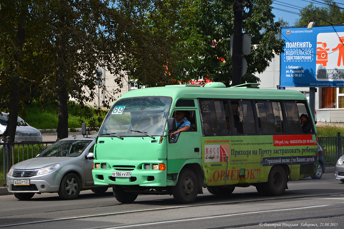 Хабаровский край, Hyundai Chorus № В 186 УУ 27 — Фото — Автобусный транспорт