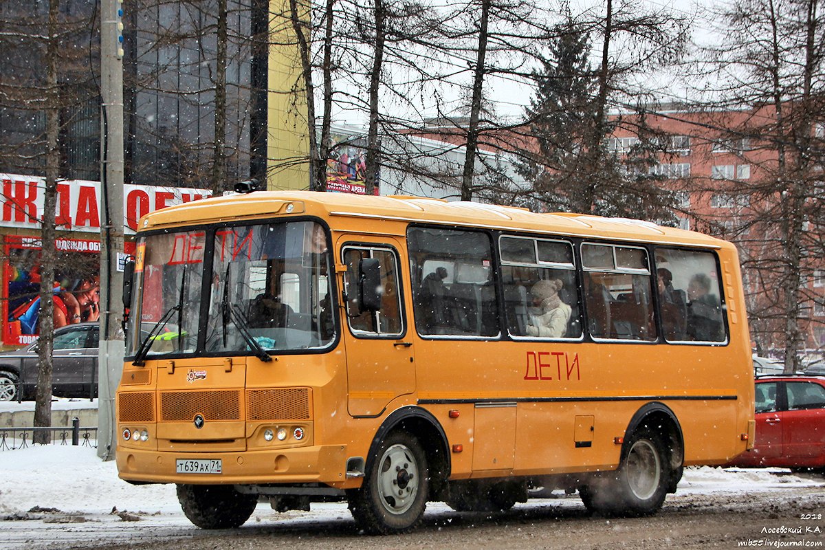 Тульская область, ПАЗ-32053-70 № Т 639 АХ 71