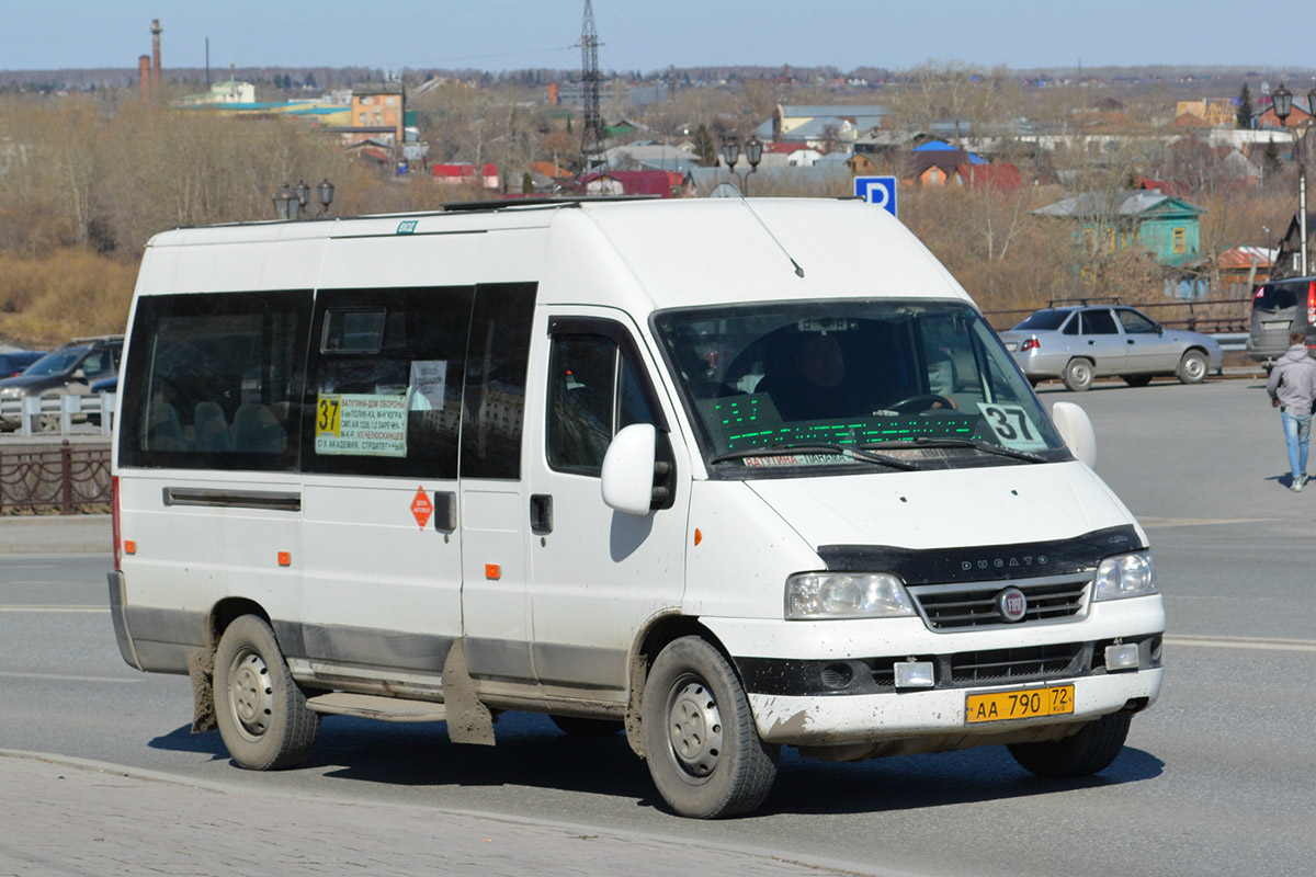 Тюменская область, FIAT Ducato 244 CSMMC-RLL, -RTL № АА 790 72