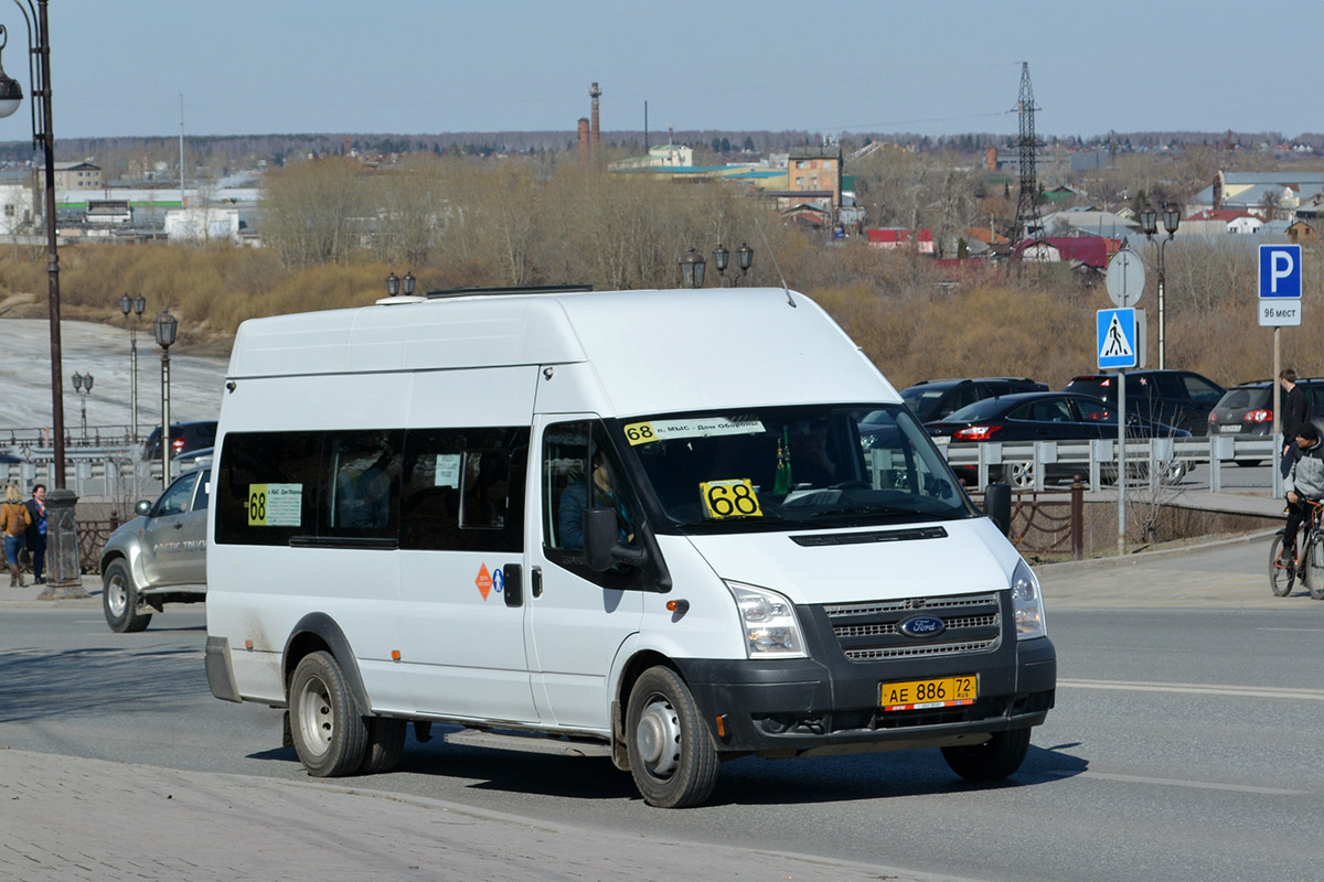 Тюменская область, Ford Transit [RUS] (Z6F.ESF.) № АЕ 886 72