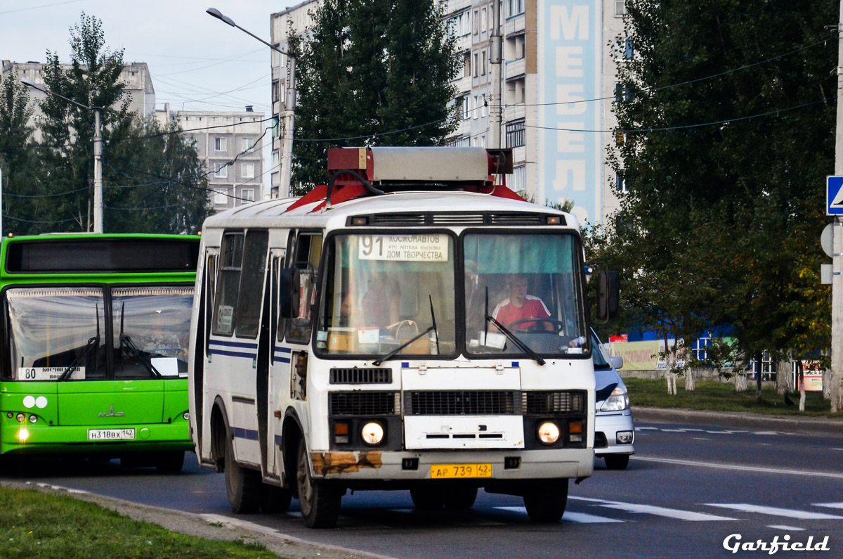 Кемеровская область - Кузбасс, ПАЗ-32054 № АР 739 42