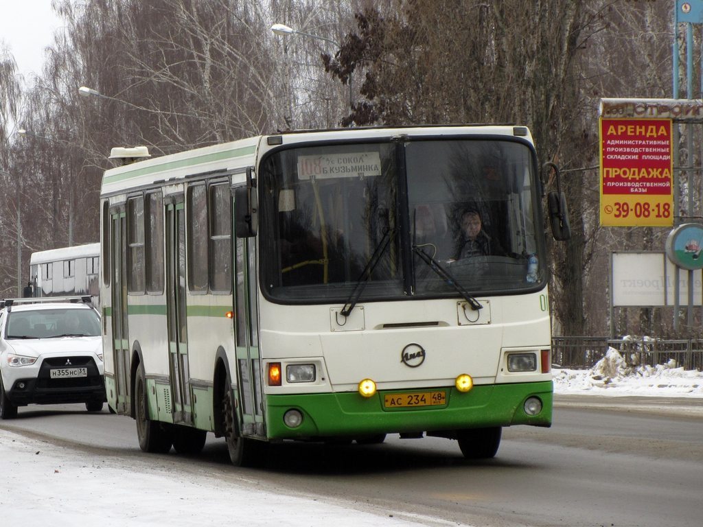 Липецкая область, ЛиАЗ-5256.45 № 018