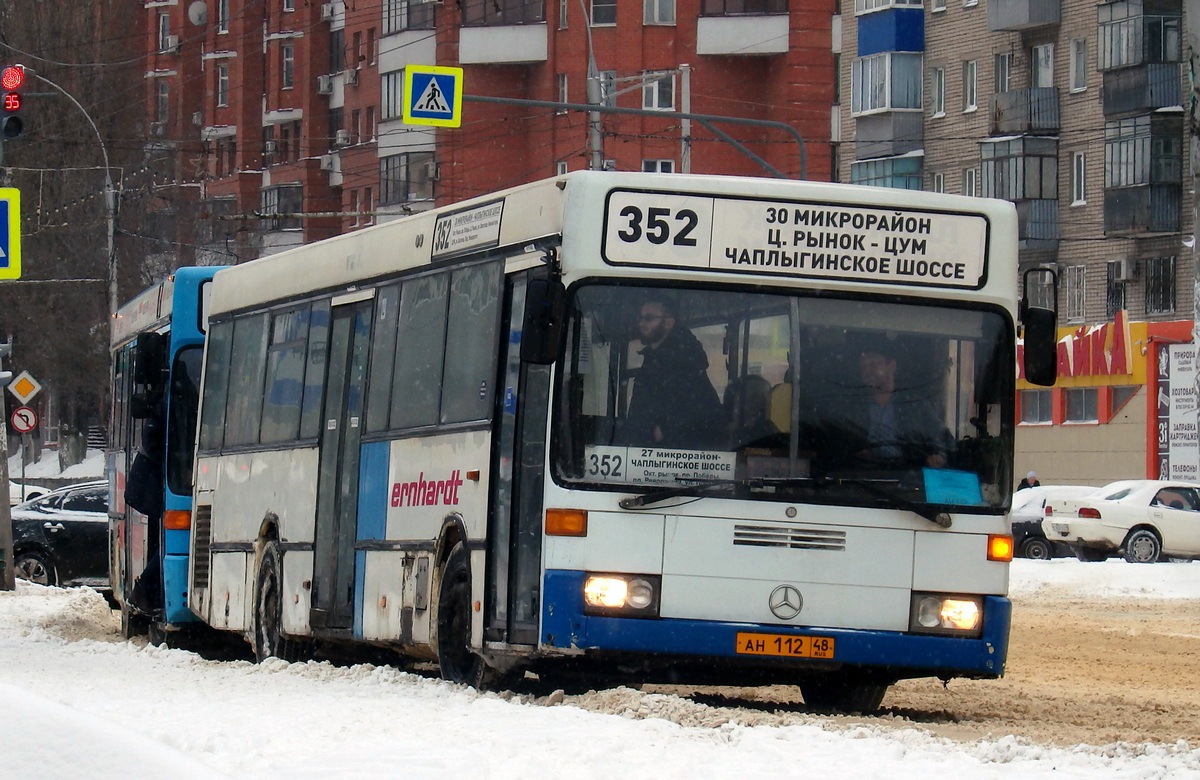 Липецкая область, Mercedes-Benz O405N № АН 112 48