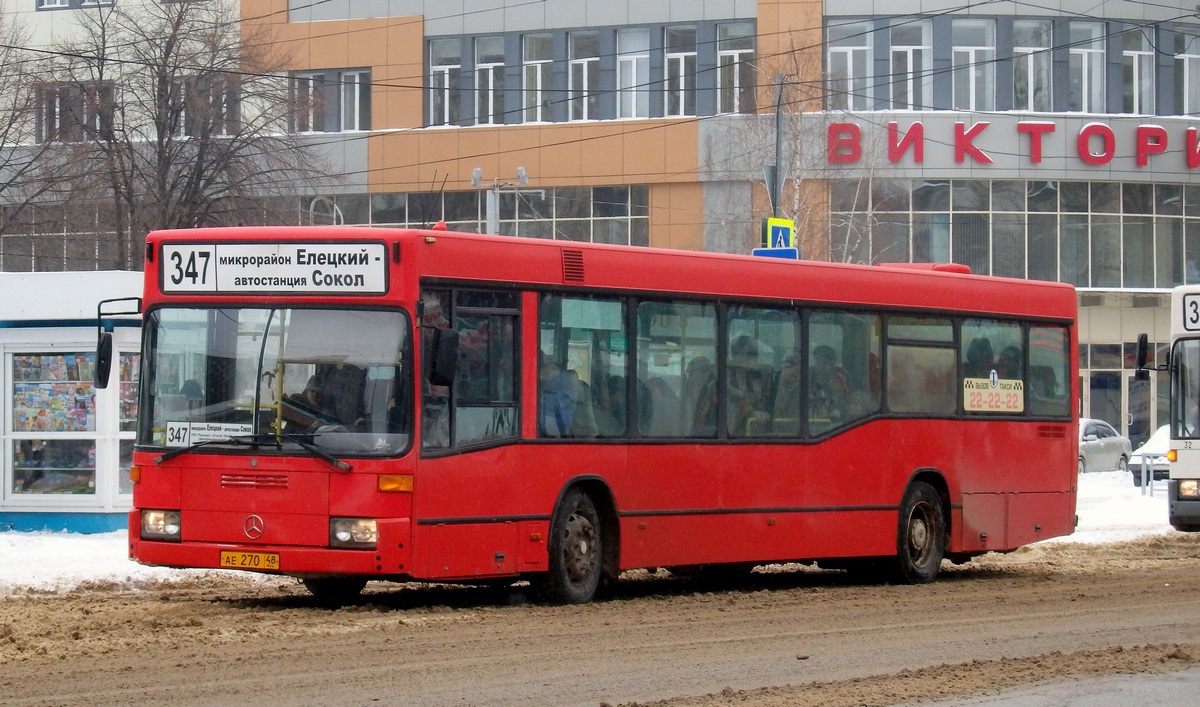 Lipetsk region, Mercedes-Benz O405N2Ü # АЕ 270 48