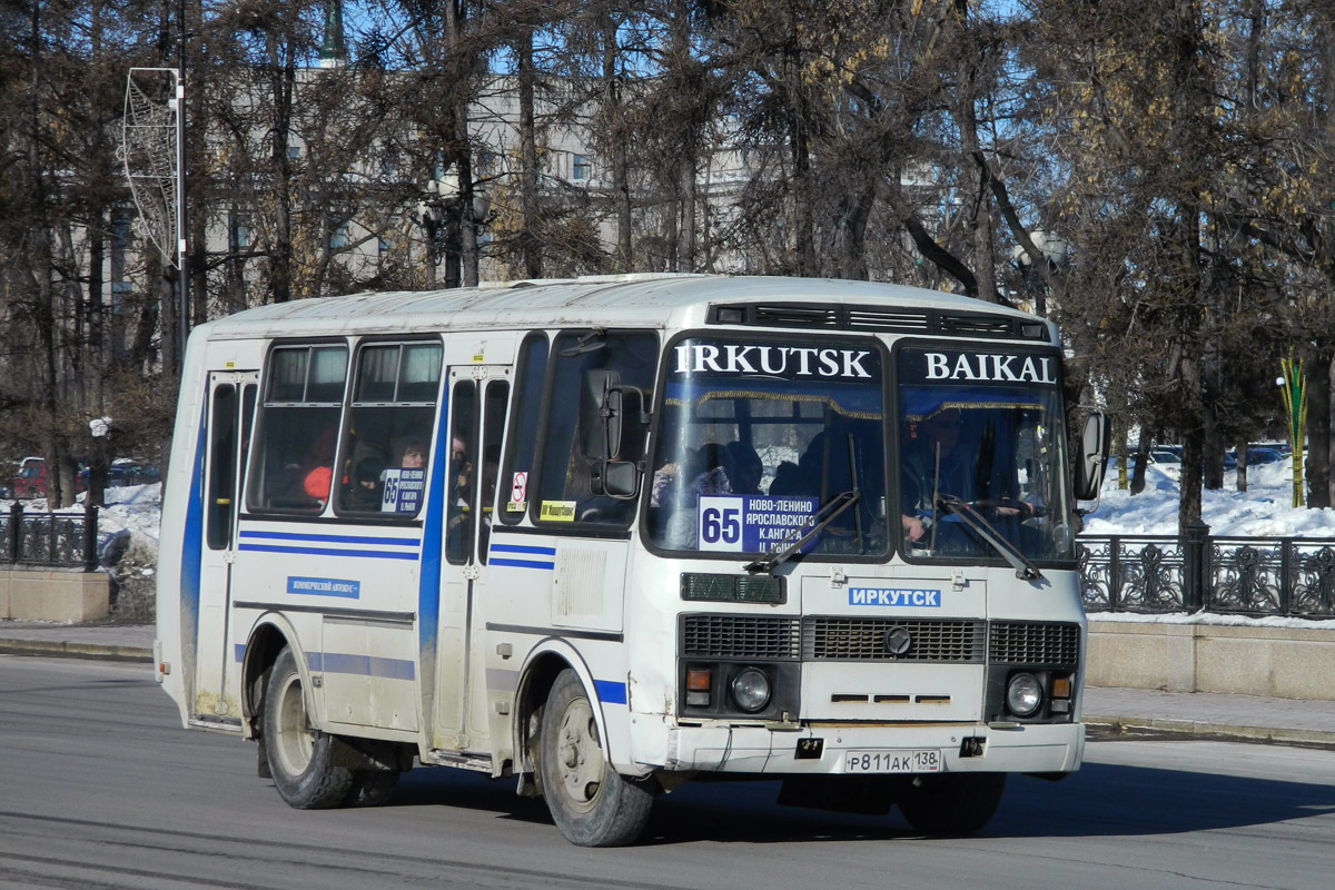 Иркутская область, ПАЗ-32054 № Р 811 АК 138