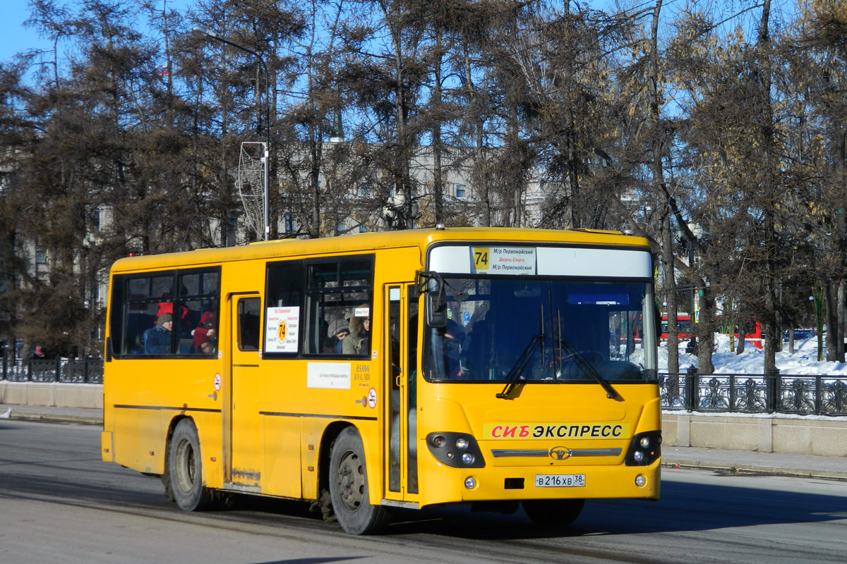 Иркутская область, Daewoo BS090 Royal Midi (Ulsan) № В 216 ХВ 38