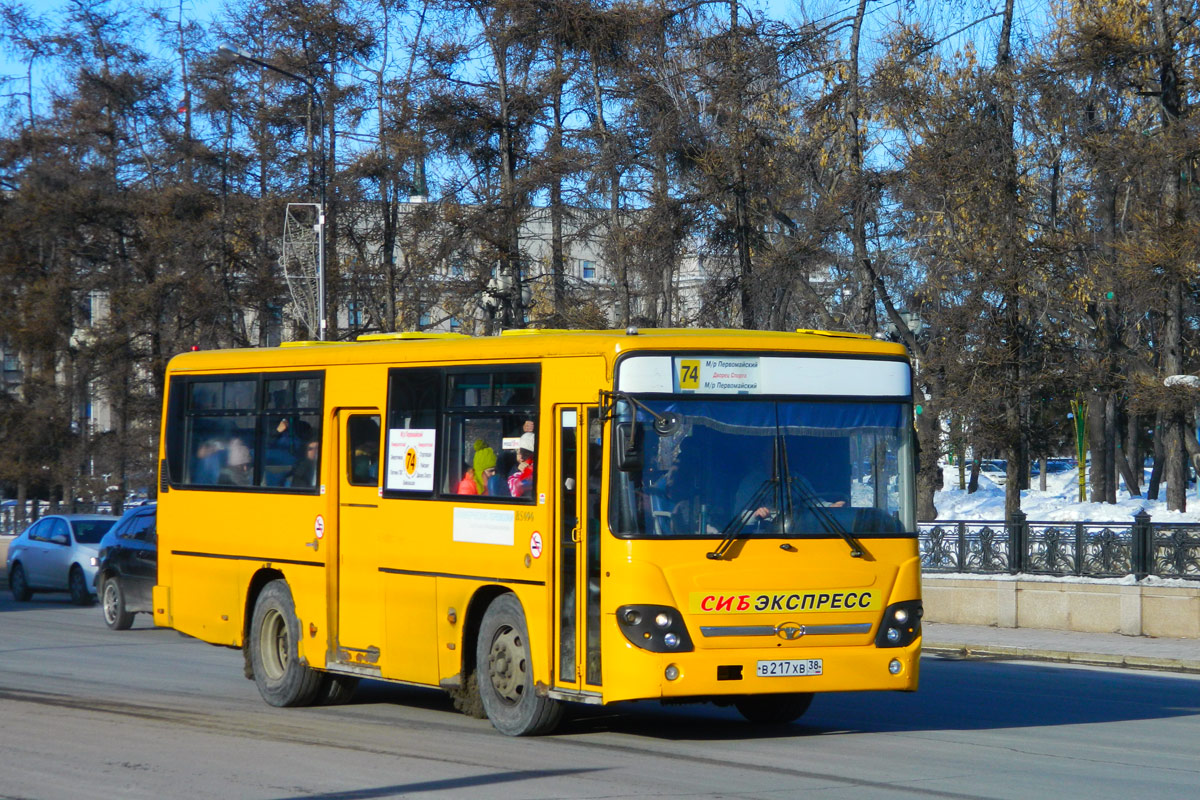 Иркутская область, Daewoo BS090 Royal Midi (Ulsan) № В 217 ХВ 38