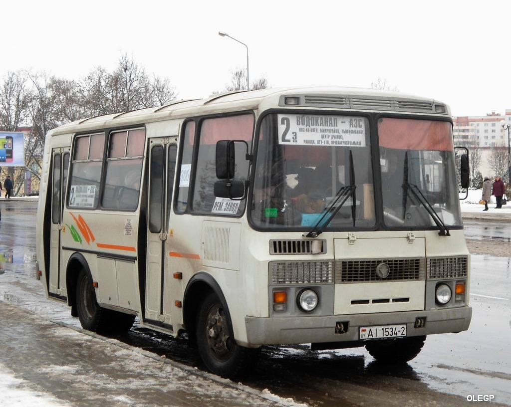 Витебская область, ПАЗ-32054 № АІ 1534-2