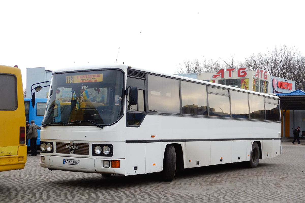 Львовская область, MAN 893 ÜL**2 № BC 6788 EO
