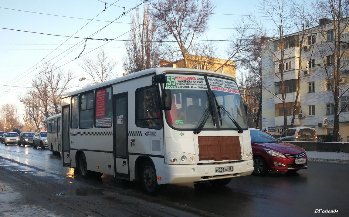 Ростовская область, ПАЗ-320302-11 № М 521 ХО 161