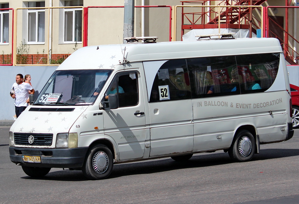 Одесская область, Volkswagen LT35 № BH 1451 AA