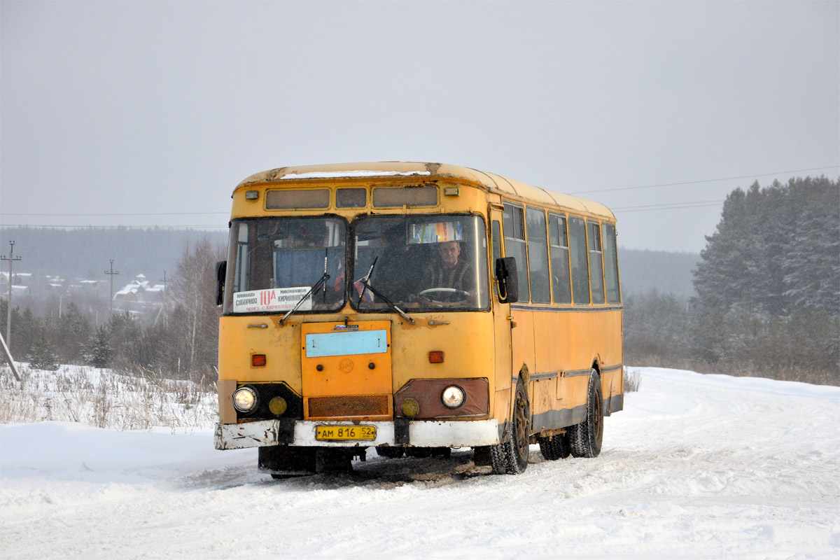 Нижегородская область, ЛиАЗ-677М № АМ 816 52