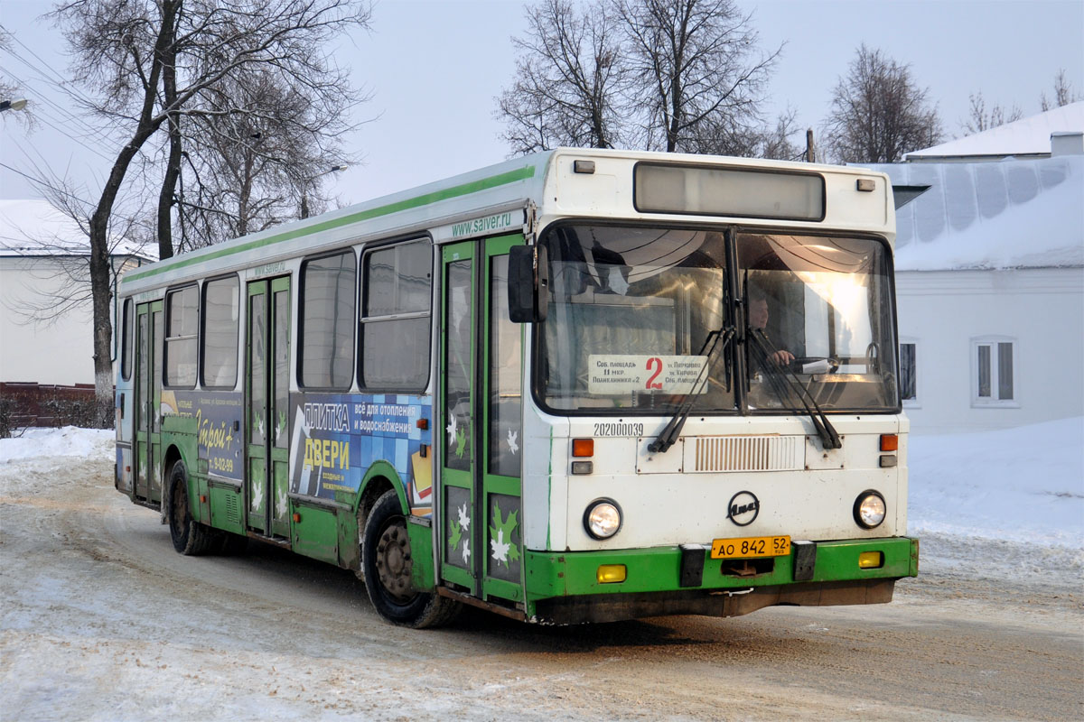 Нижегородская область, ЛиАЗ-5256.40 № АО 842 52