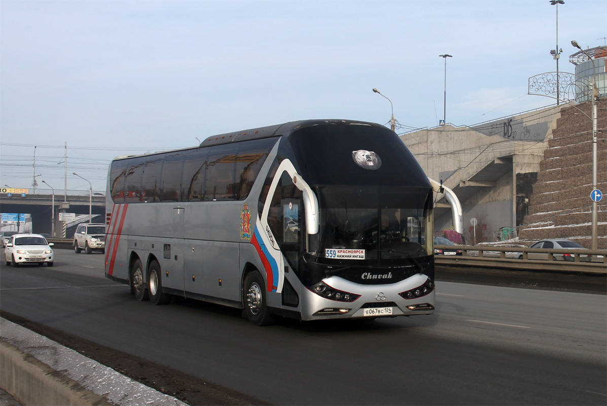 Красноярский край, Shuchi YTK6140H № Е 067 ВС 124