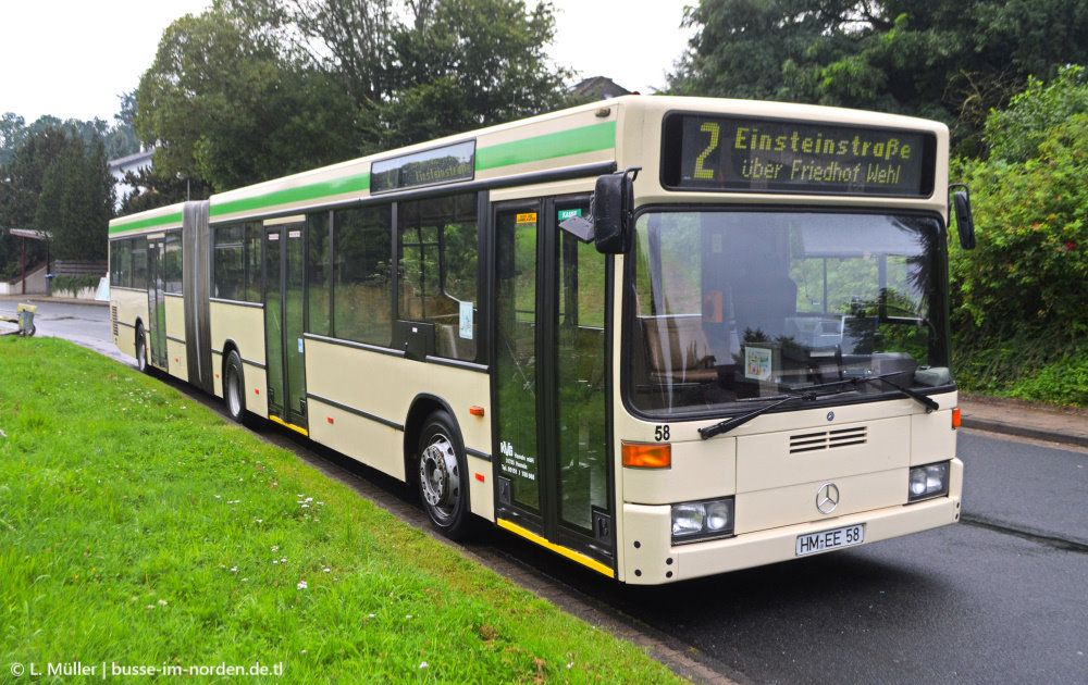 Нижняя Саксония, Mercedes-Benz O405GN2 № 58